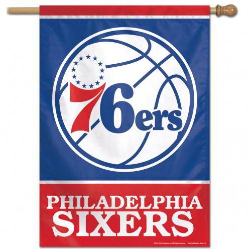 Philadelphia 76ers Banner 28x40 Vertical (CDG) - 757 Sports Collectibles