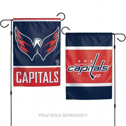 Washington Capitals Flag 12x18 Garden Style 2 Sided (CDG) - 757 Sports Collectibles
