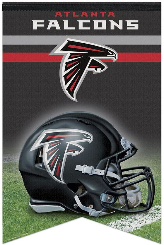 Atlanta Falcons Banner 17x26 Pennant Style Premium Felt