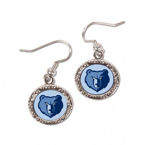 Memphis Grizzlies Earrings Round Style (CDG) - 757 Sports Collectibles