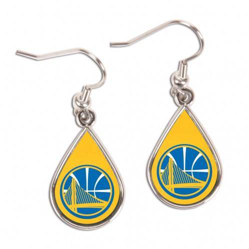 Golden State Warriors Earrings Tear Drop Style (CDG) - 757 Sports Collectibles