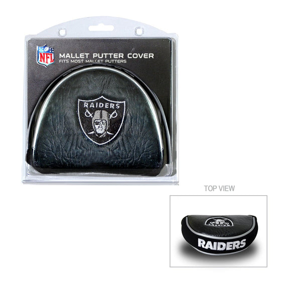 Oakland Raiders Golf Mallet Putter Cover - 757 Sports Collectibles