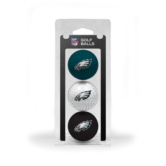 Philadelphia Eagles 3 Golf Ball Pack - 757 Sports Collectibles