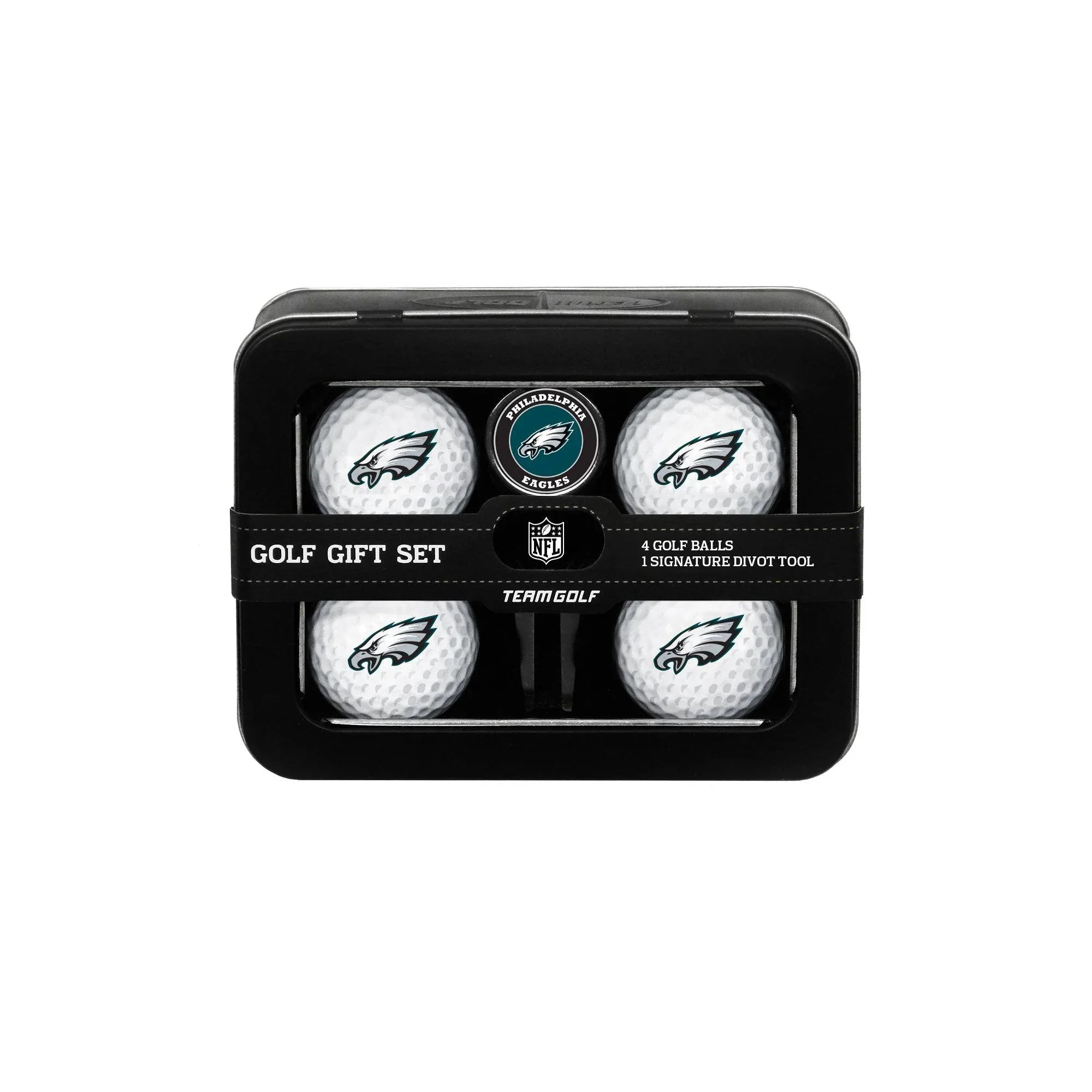 Philadelphia Eagles 4 Golf Ball And Divot Tool Set - 757 Sports Collectibles