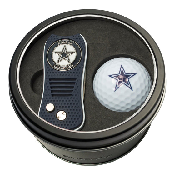Dallas Cowboys Tin Set - Switchfix, Golf Ball - 757 Sports Collectibles