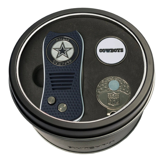 Dallas Cowboys Tin Set - Switchfix, Cap Clip, Marker - 757 Sports Collectibles