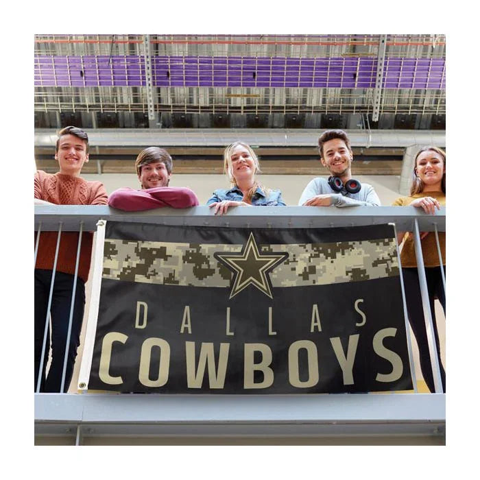 Dallas Cowboys Digi Camo Flag - Deluxe 3' X 5' - 757 Sports Collectibles