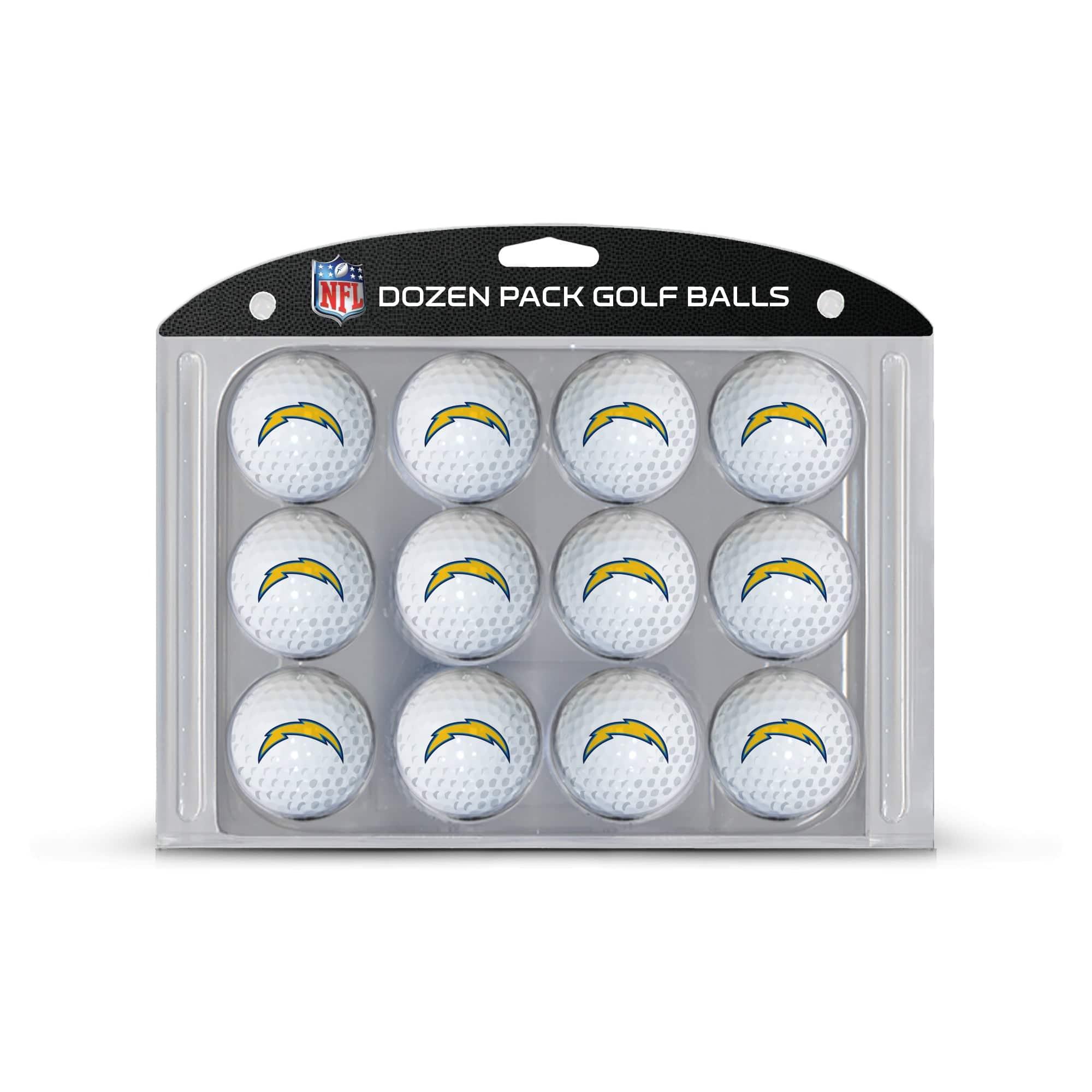 San Diego Chargers Golf Balls, 12 Pack - 757 Sports Collectibles