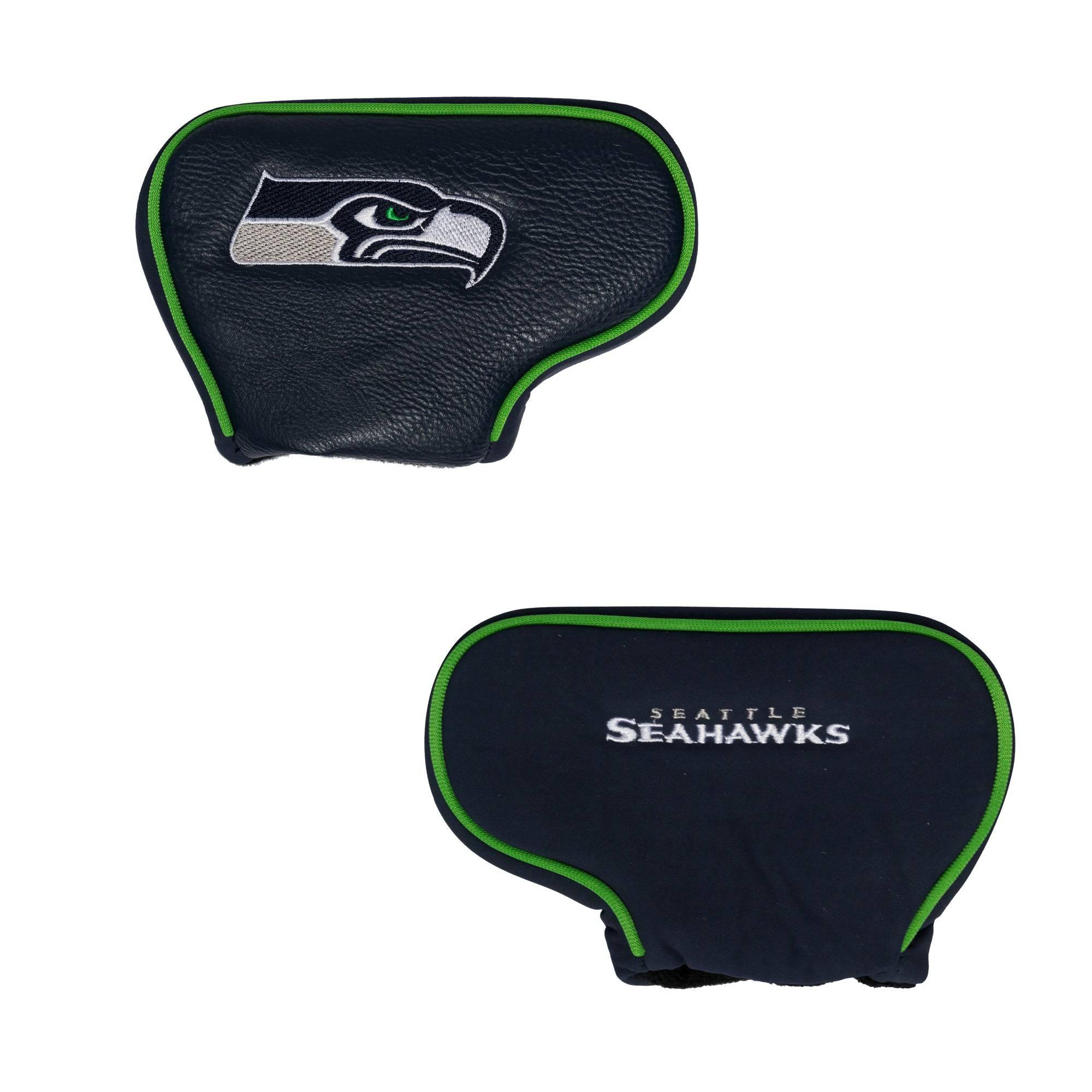 Seattle Seahawks Golf Blade Putter Cover - 757 Sports Collectibles