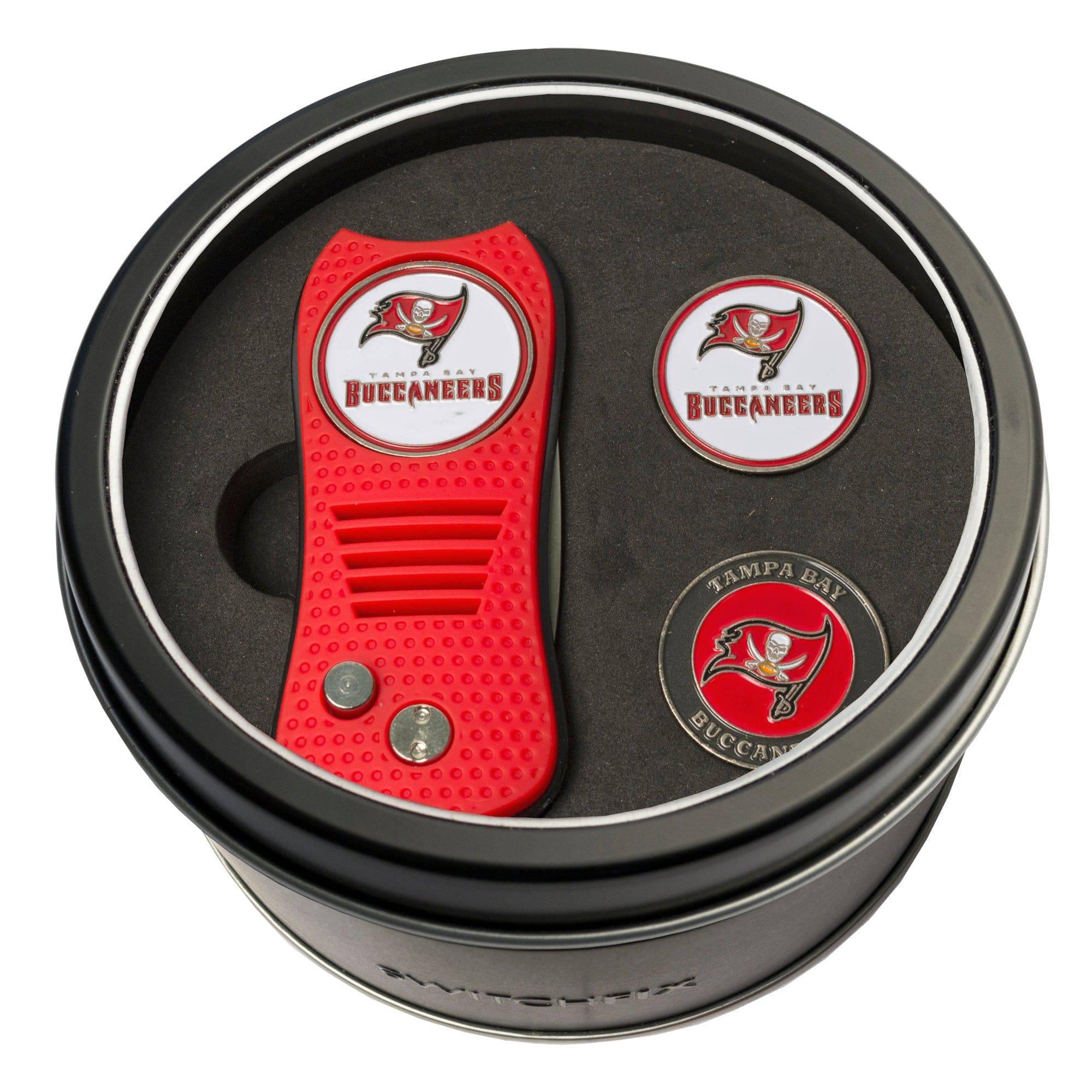 Tampa Bay Buccaneers Tin Set - Switchfix, 2 Markers - 757 Sports Collectibles