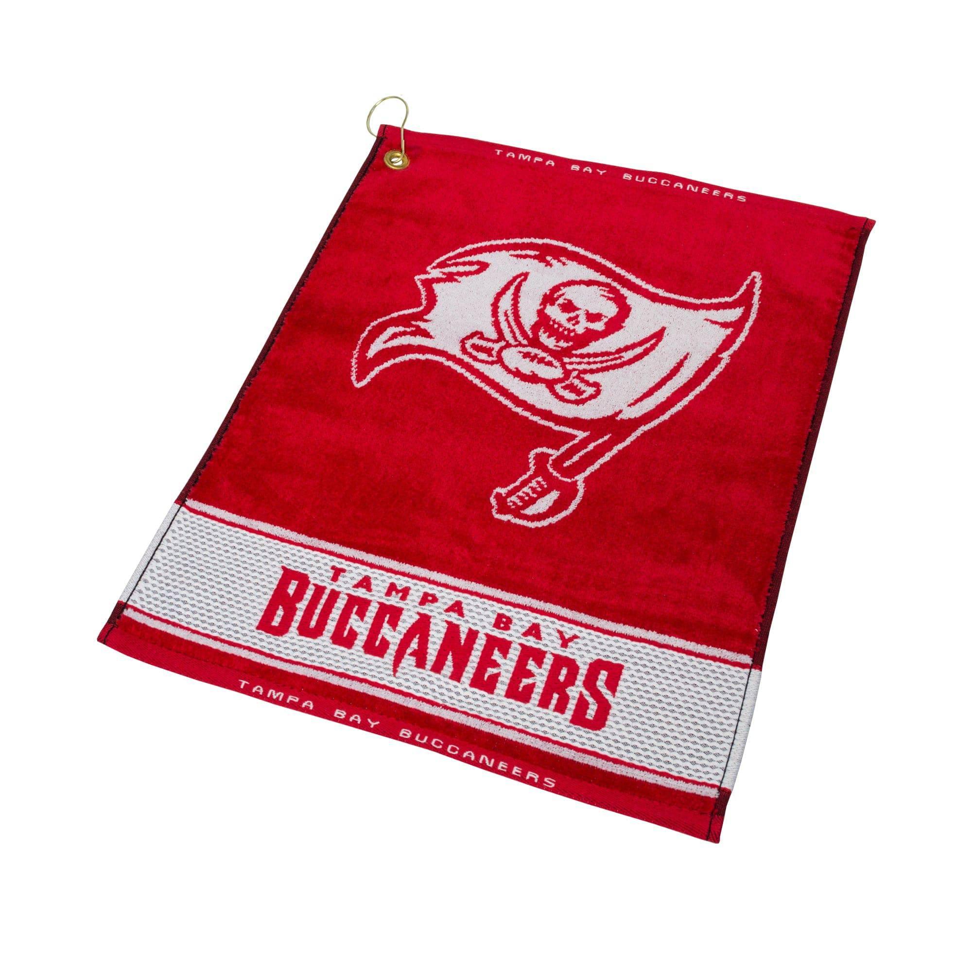 Tampa Bay Buccaneers Jacquard Woven Golf Towel - 757 Sports Collectibles