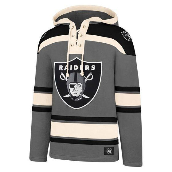 OAKLAND RAIDERS ’47 LACER HOOD - Size Large - 757 Sports Collectibles