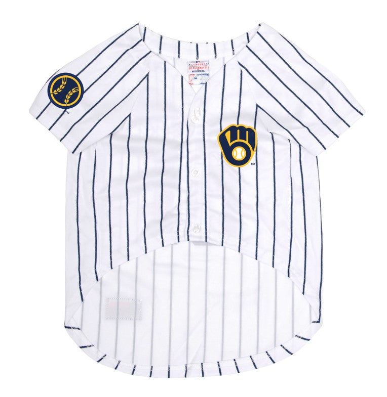 Milwaukee Brewers Dog Jersey Pets First - 757 Sports Collectibles