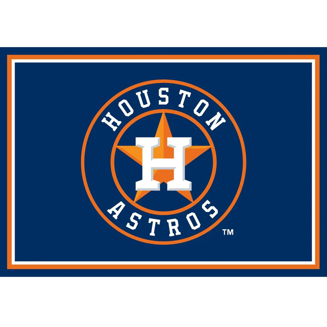 Houston Astros 3x4 Area Rug