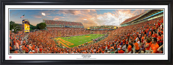SC-372 Clemson Tigers "8 Yard Line" - 757 Sports Collectibles