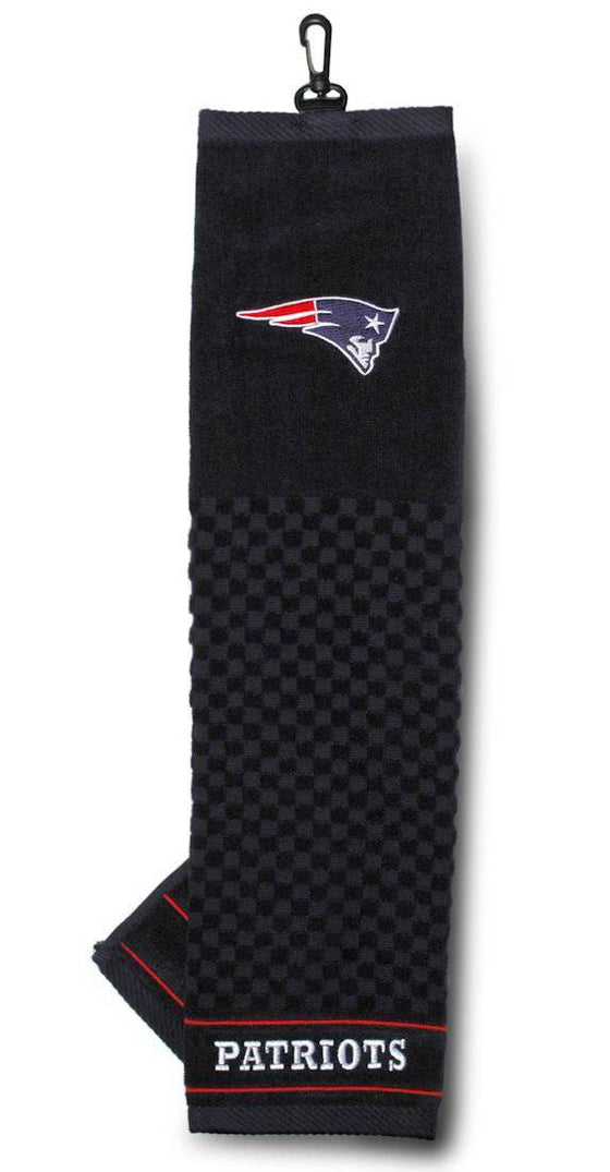 New England Patriots 16"x22" Embroidered Golf Towel (CDG) - 757 Sports Collectibles