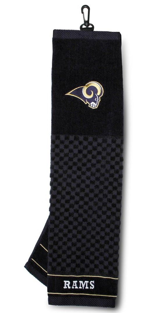Los Angeles Rams 16x22 Embroidered Golf Towel - Special Order