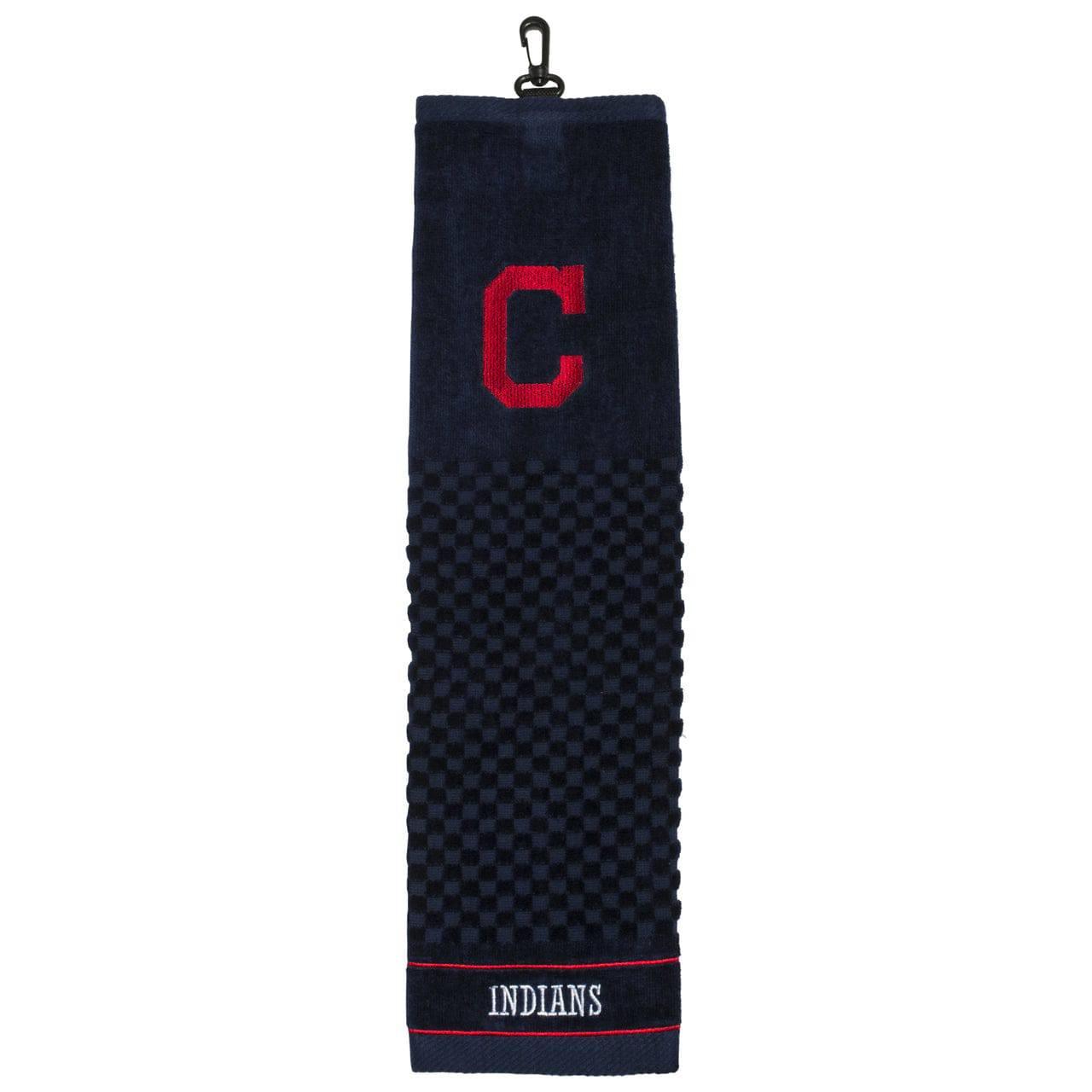 Cleveland Indians Embroidered Golf Towel - 757 Sports Collectibles