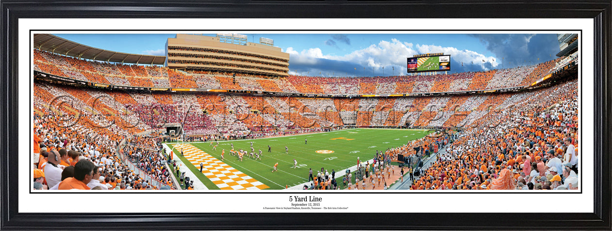 TN-387 Tennessee Vounteers "5 Yard Line" - 757 Sports Collectibles