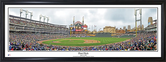 MI-38 Detroit Tigers First Pitch at Comerica Park - 757 Sports Collectibles