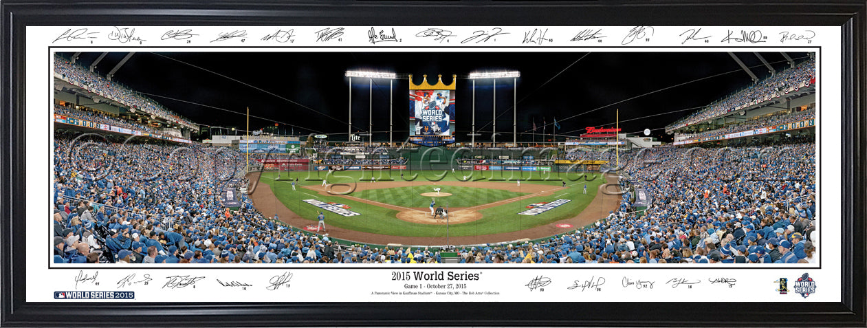 MO-391A 2015 World Series with signatures - 757 Sports Collectibles