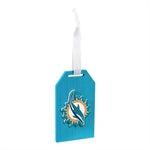 Gift Tag Ornament,Miami Dolphins
