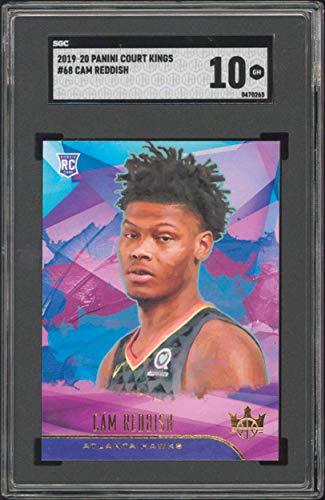 Hawks Cam Reddish 2019 Panini Court Kings #68 Rookie Card Graded Gem 10! SGC - 757 Sports Collectibles