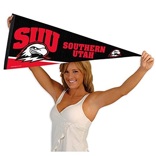 College Flags & Banners Co. Southern Utah Thunderbirds Pennant Full Size Felt - 757 Sports Collectibles