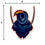 Rico Industries NCAA Virginia Cavaliers Mascot Shape Cut Pennant - Home and Living Room Décor - Soft Felt EZ to Hang 18x0.10x18 - 757 Sports Collectibles