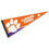 College Flags & Banners Co. Clemson Tigers Pennant Full Size Felt - 757 Sports Collectibles