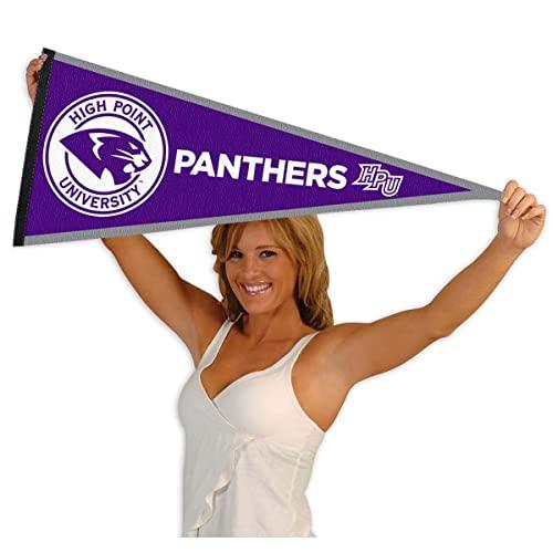 College Flags & Banners Co. High Point Panthers Pennant - 757 Sports Collectibles