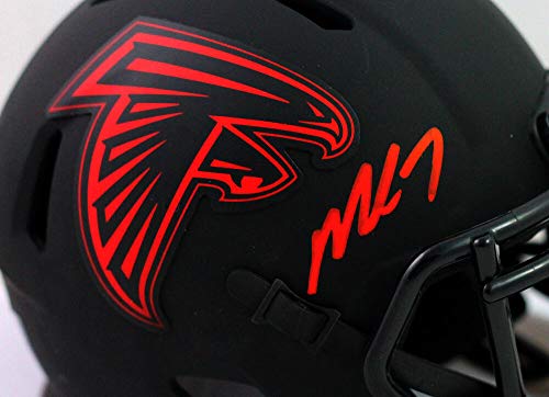 Michael Vick Autographed Atlanta Falcons Eclipse Speed Mini Helmet - JSA W Front - 757 Sports Collectibles