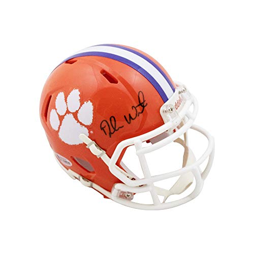Deshaun Watson Autographed Clemson Tigers Speed Mini Football Helmet - BAS COA - 757 Sports Collectibles