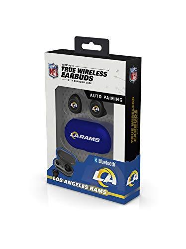 NFL Los Angeles Rams True Wireless Earbuds, Team Color - 757 Sports Collectibles