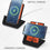 SOAR NFL Wireless Charging Stand, Cincinnati Bengals - 757 Sports Collectibles