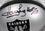 Howie Long Autographed Oakland Raiders Mini Helmet w/HOF-Beckett W Hologram Black - 757 Sports Collectibles