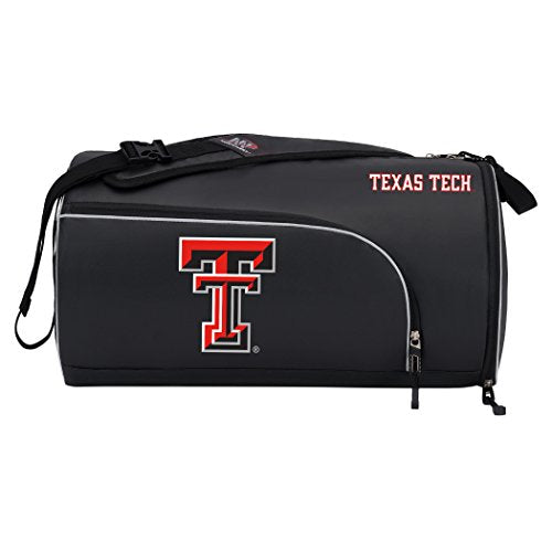 NORTHWEST NCAA Texas Tech Red Raiders "Squadron" Duffel Bag, 20" x 10.75" x 10.75", Squadron - 757 Sports Collectibles