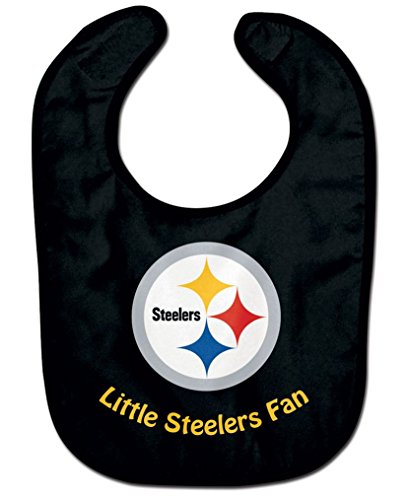 WinCraft NFL Pittsburgh Steelers WCRA2049214 All Pro Baby Bib - 757 Sports Collectibles