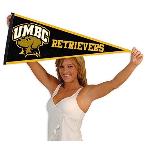 College Flags & Banners Co. UMBC Retrievers Pennant - 757 Sports Collectibles