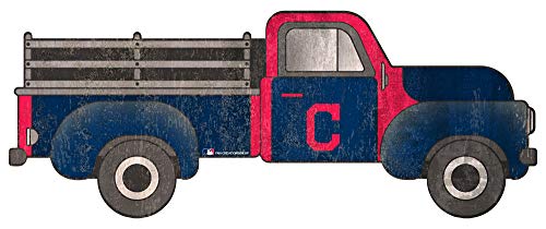 Fan Creations MLB Cleveland Indians Unisex Cleveland Indians 15in Truck Cutout, Team Color, 15 inch - 757 Sports Collectibles