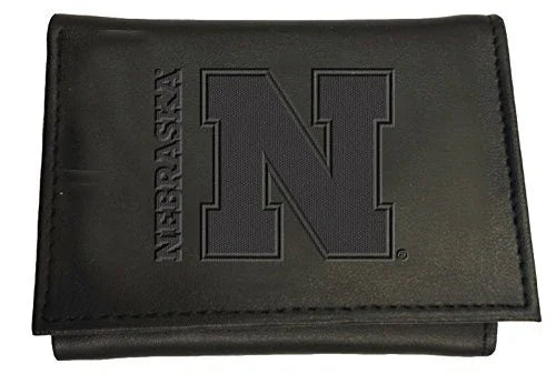 Team Sports America University of Nebraska Tri-Fold Leather Wallet - 757 Sports Collectibles