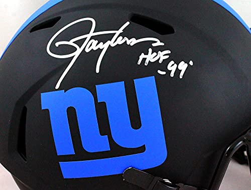Lawrence Taylor Autographed NY Giants F/S Eclipse Helmet w/HOF- Beckett W Slvr - 757 Sports Collectibles