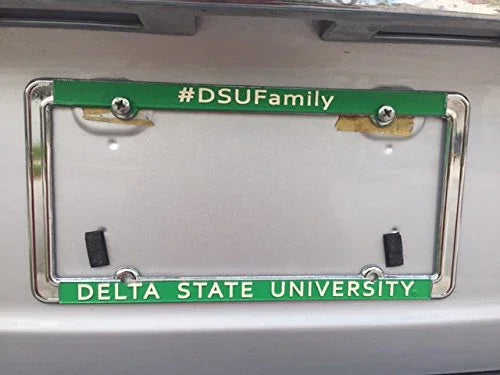 Delta State Univeresity License Plate Frame - 757 Sports Collectibles