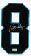 Wesley Walls Autographed/Signed Carolina Panthers White Custom Jersey - 757 Sports Collectibles