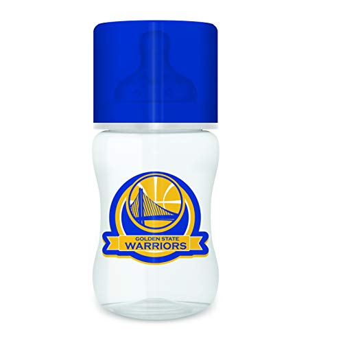 Baby Fanatic NBA Golden State Warriors Baby Bottle, One Size, Team Color - 757 Sports Collectibles