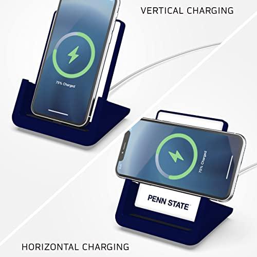 SOAR NCAA Wireless Charging Stand V.4, Penn State Nittany Lions - 757 Sports Collectibles