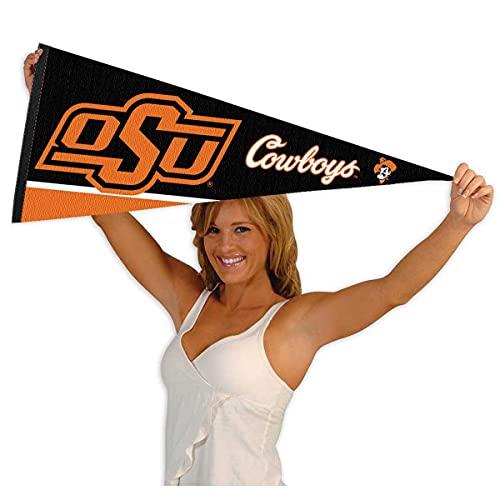College Flags & Banners Co. Oklahoma State Pennant Cowboys Full Size Felt - 757 Sports Collectibles