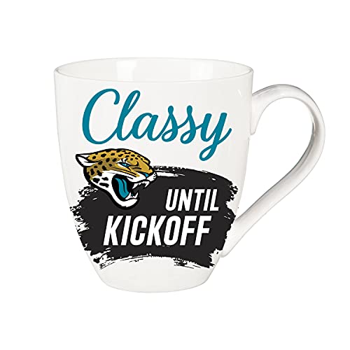 Team Sports America Jacksonville Jaguars, Ceramic Cup O'Java 17oz Gift Set - 757 Sports Collectibles