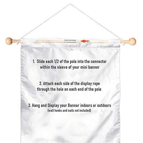 College Flags & Banners Co. Washington Huskies Window Wall Banner Hanging Flag with Suction Cup - 757 Sports Collectibles