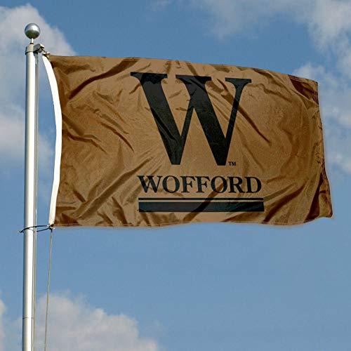 College Flags & Banners Co. Wofford Terriers Wordmark Flag - 757 Sports Collectibles